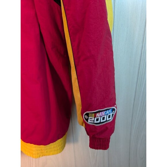 NASCAR Jeff Gordon #24 Puffer Jacket Sz Mens XL Chase Authentics Red Blue Yellow - Picture 6 of 12